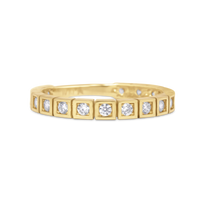 gold stacking rings 14k