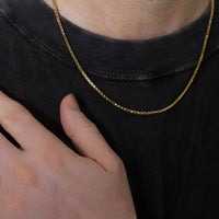 Round Box Chain | 10k Gold | 2.5MM | 18–26"