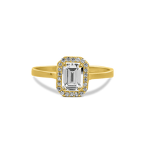 Heirloom CZ Ring | 10k Gold