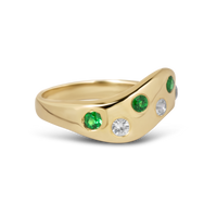 mothers ring 6 stones
