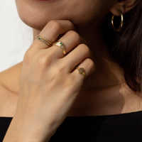 mothers ring 5 stones