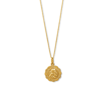 Large Baby Angel Pendant | 10k Gold | 16–22"