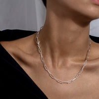 20 inch paperclip necklace