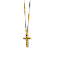 Diamond-Cut Cross | 10k Gold | 16–22"