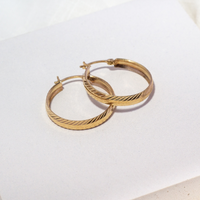Sydney Hoops | 10k Gold | 1.0"