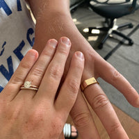 rectangle signet ring