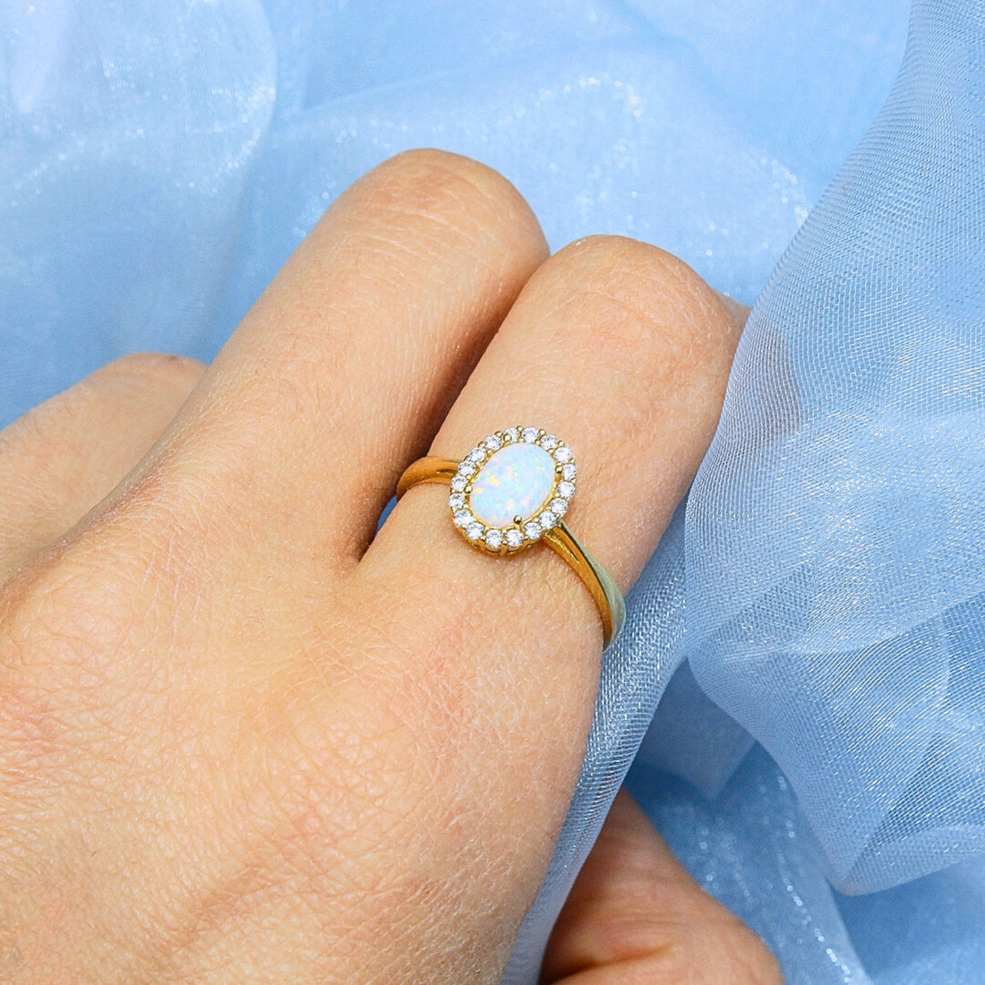 *BACK IN STOCK! Opal Ring | 10-14k Yellow/White/Rose Gold