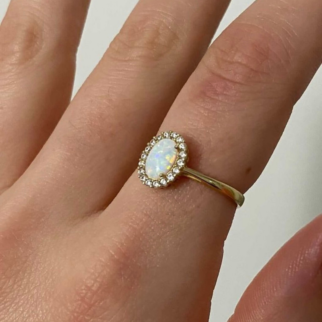 *BACK IN STOCK! Opal Ring | 10-14k Yellow/White/Rose Gold