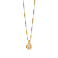 opal pendant canada, opal jewelry toronto, 10k gold opal necklace, rose gold opal necklace, rose gold opal pendant