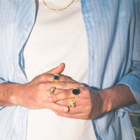 solid gold men’s ring toronto