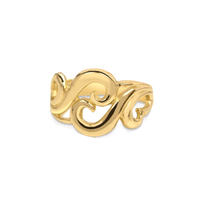 chunky 14k ring canada, gold chunky ring toronto, chunky 10k rose gold ring canada, white gold chunky ring