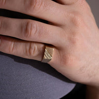 mens solid 14k gold ring canada, mens 10k gold ring toronto