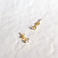 cubic 10k studs, cubic 10k studs toronto ontario canada, minimal gold earrings canada