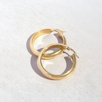 32mm chunky gold hoops toronto