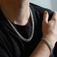 men's silver cuban link bracelet canada