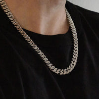 silver cuban link chain canada