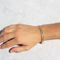mens curb bracelets gold, mens bracelets canada