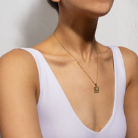 10k square initial pendant necklace canada, fancy initial pendant canada, vintage initial pendant canada toronto