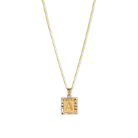 Initial Pendant | 10k Gold | 16–22"