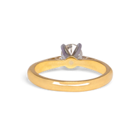 Classic Solitaire Diamond Ring | 0.60 CT | 10k-14k Yellow/White/Rose Gold