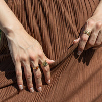 Tiger's Eye Ring | 10k Gold