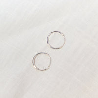 silver earrings hoops small canada, small basic silver hoops amazon canada,