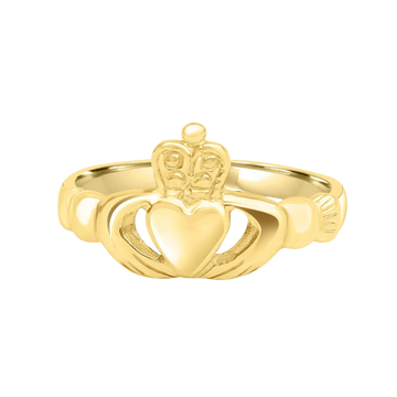 gold claddagh ring toronto, rose gold claddagh ring, chunky claddagh ring toronto