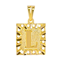 Initial Pendant | 10k Gold | 16–22"