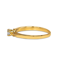 Heirloom CZ Ring | 10k Gold