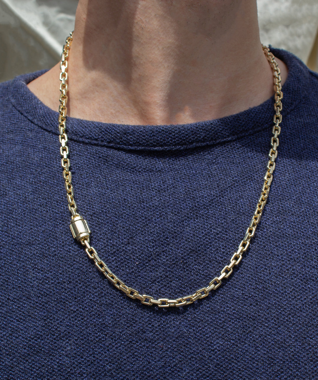 solid cable chain mens toronto, white gold cable chain Toronto, solid gold cable chain Canada