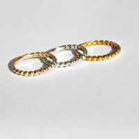 white gold bead ring, 10k rose gold stacker rings toronto, 10k rose gold ring canada 