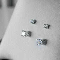 silver cubic earrings set canada, 925 sterling silver earrings canada, stud earrings set canada