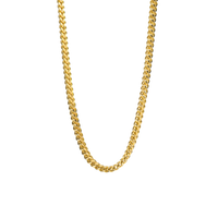 hollow gold franco chain Canada, gold franco chain 3mm, mens gold franco chain 2.7mm, mens gold chains canada