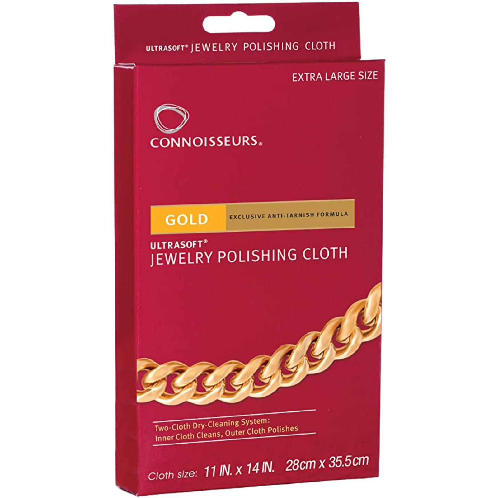 Connoisseurs gold 2025 polishing cloth