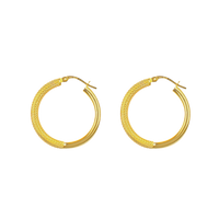 The Naira Hoops I 10k Gold | 0.4"