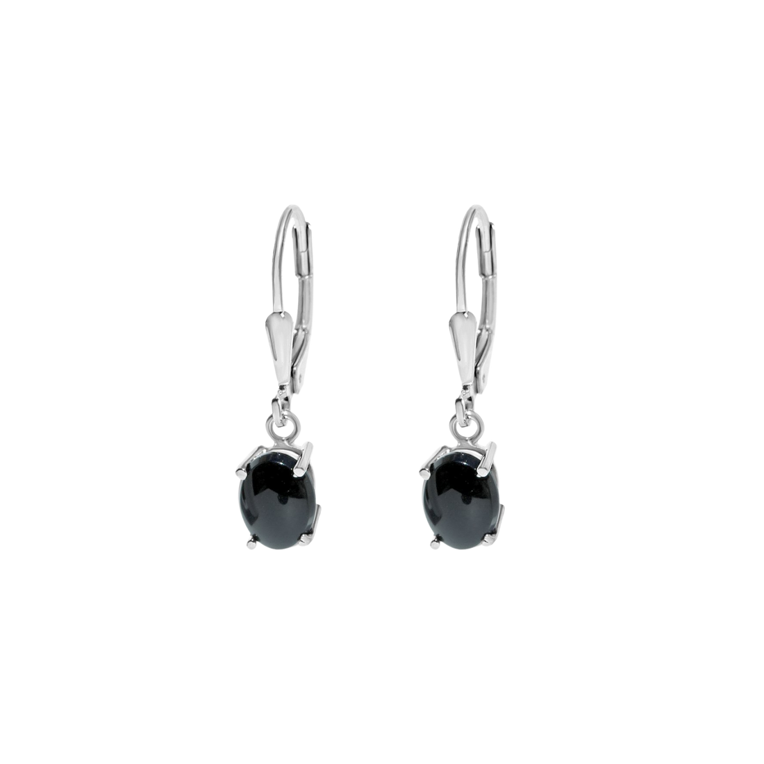 silver onyx earrings canada, dangling onyx earrings, silver dangle onyx earrings canada