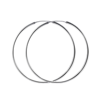 3" Sterling Silver Hoops Canada, 2.6" Silver Hoops Canada, sterling silver hoops canada
