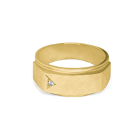 Bold Geometric Ring | 14k Yellow/White/Rose Gold