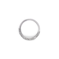 Diamond Pavé Dome Ring | 0.60 CT | 14k Yellow/White/Rose Gold