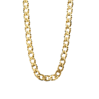 solid gold curb chain Canada, gold curb chain 7mm mens, mens gold curb chain 7mm