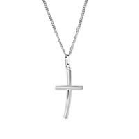 925 silver cross pendant canada, large silver cross pendant toronto on, silver necklace womens canada, sterling silver necklace chain