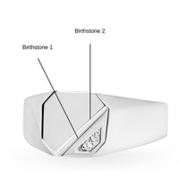 Square Signet Ring | 10k Yellow/White/Rose Gold