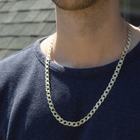 diamond cut curb chain canada, shiny gold curb chain canada, mens curb link chain gold solid