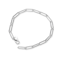 silver paperclip bracelet canada, silver womens bracelet canada