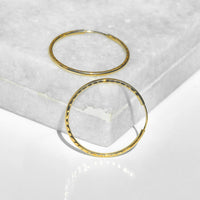 hammered gold hoop earrings, large thin gold hoops, minimal gold hoop earrings