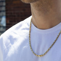 mens solid 14k gold chain real, solid gold chain mens canada, 10k gold geometric link chain canada