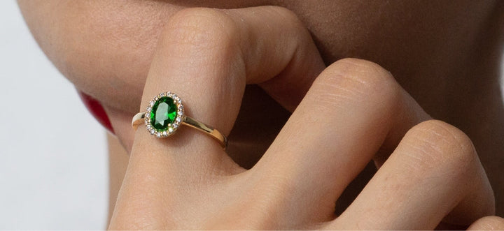 birthstone ring, mothers ring, mother ring 2 stone