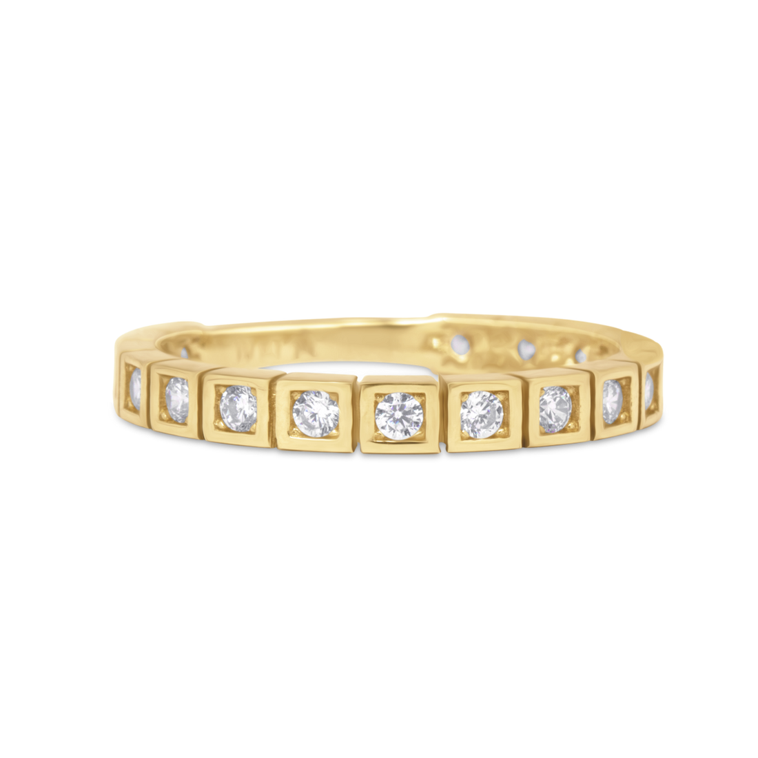 gold stacking rings 14k