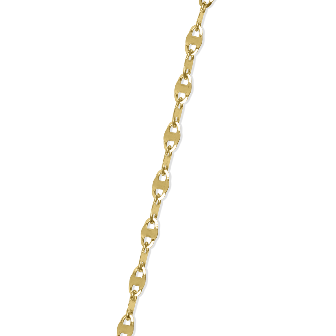 Gold Mariner Bracelet | 10k Gold | 7.5"