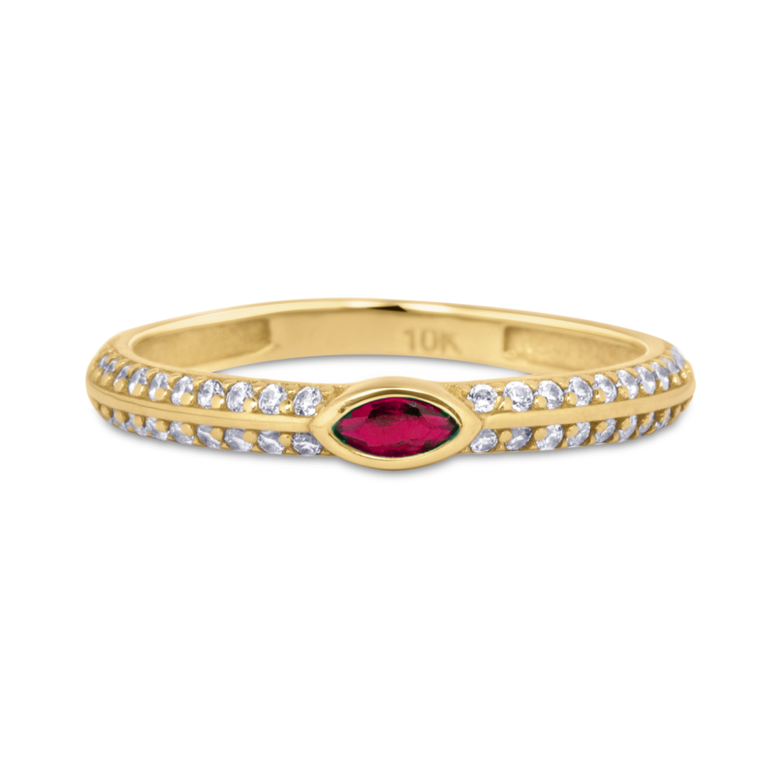 ruby stacker ring, ruby pave ring